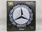 Mercedes kov kruh tabuľa - kovový plagát  kov (35cm)