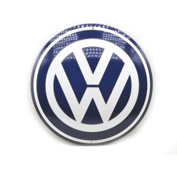 Volkswagen kov kruh tabuľa - kovový plagát  kov (35cm)