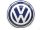 Volkswagen kov kruh tabuľa - kovový plagát  kov (35cm)