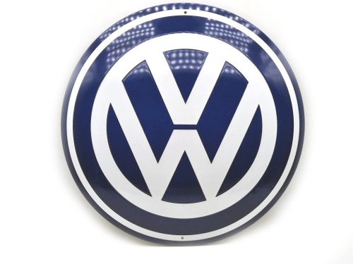 Volkswagen kov kruh tabuľa - kovový plagát  kov (35cm)