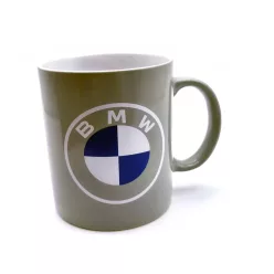 BMW logo hrnček - sivá