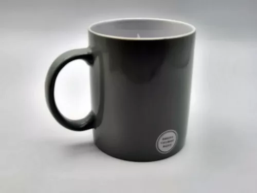 BMW logo hrnček - sivá