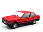 BMW E30 coupe plyšové auto - červená