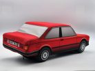 BMW E30 coupe plyšové auto - červená