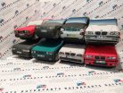 BMW E30 coupe plyšové auto - červená