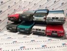 BMW E46 touring plyšové auto - čierna