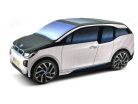 BMW i3 plyšové auto- sivá