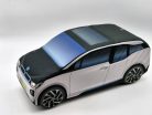 BMW i3 plyšové auto- sivá
