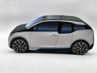 BMW i3 plyšové auto- sivá