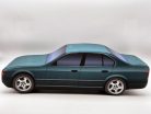 BMW E34 M5 sedan plyšové auto - zelená