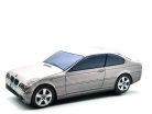 BMW E46 facelift coupe plyšové auto - sivá