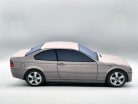 BMW E46 facelift coupe plyšové auto - sivá