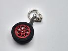 1:18-as AUTOart ráfik kľúčenka - červená