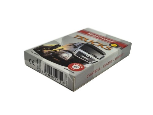 Trucks - kvartetové karty s kamiónmi