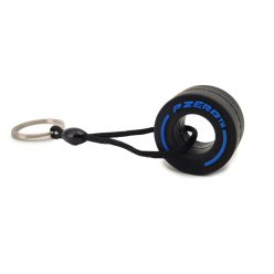 F1 Formula 1 pneumatika – kľúčenka – modrá