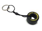 F1 Formula 1 pneumatika – kľúčenka – žltá