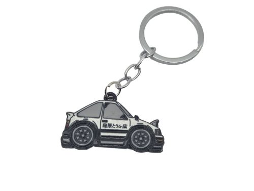 Toyota AE86 „cartoon” prívesok na kľúče