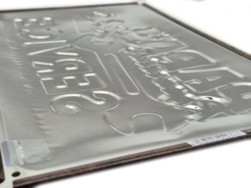 Papa's reparatur service – kovová tabuľa / plechová tabuľa (30x20cm)