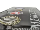 Mercedes-Benz – evolúcia loga – kovová tabuľa (50x25cm)