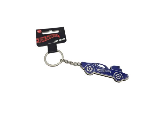 Hot Wheels – prívesok na kľúče modré muscle auto