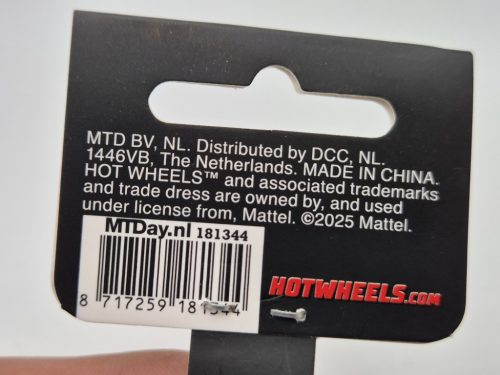 Hot Wheels – prívesok na kľúče modré muscle auto