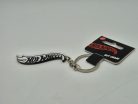Hot Wheels – prívesok na kľúče biele logo
