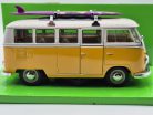 Volkswagen VW T1 transporter Classic Bus surf 1962 1:24 1/24 Welly model auta