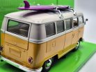 Volkswagen VW T1 transporter Classic Bus surf 1962 1:24 1/24 Welly model auta