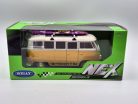 Volkswagen VW T1 transporter Classic Bus surf 1962 1:24 1/24 Welly model auta