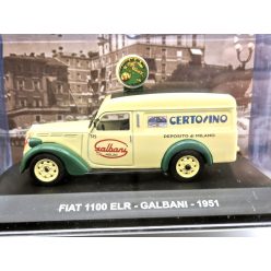Fiat 1100 ELR nákladné auto Galbani (1951) - Altaya - 1:43