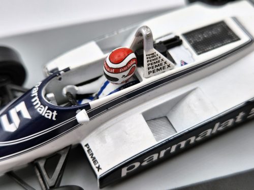 Brabham BT49C F1 #5 (1981) - Nelson Piquet - s postavičkou pilota