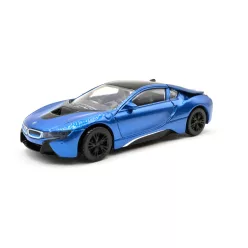 BMW i8 modrá - Rastar - model auta 1:43