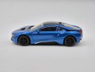 BMW i8 modrá - Rastar - model auta 1:43
