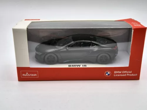 BMW i8 čierny Rastar - modelové auto 1:43