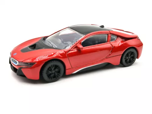 BMW i8 červená Rastar - model auta 1:43