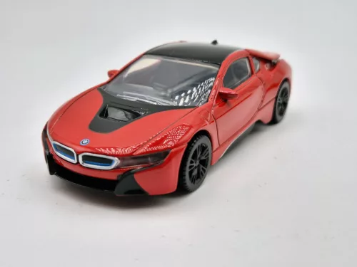 BMW i8 červená Rastar - model auta 1:43