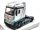 Mercedes-Benz Actros Gigaspace 4x2  kamión (strieborná) - Bburago - 1:43