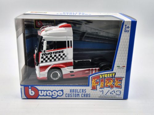 Mercedes-Benz Actros Gigaspace 4x2  kamión (biela) - Bburago - 1:43