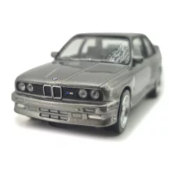BMW E30 M3 sivá 1986 Norev 1:43 model auta