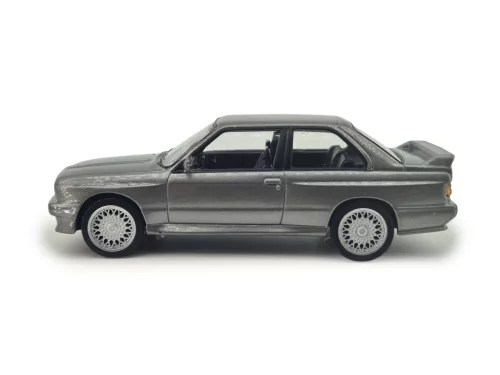 BMW E30 M3 sivá 1986 Norev 1:43 model auta