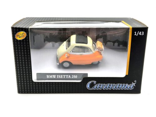 BMW Isetta 250 oranžová 1960 Cararama - model auta 1:43