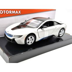 BMW i8 coupe 2018 - biela - Motor Max model auta 1:24