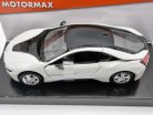 BMW i8 coupe 2018 - biela - Motor Max model auta 1:24