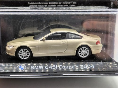 BMW 645i coupe 2004 - Altaya - model auta 1:43