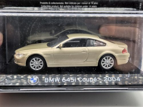 BMW 645i coupe 2004 - Altaya - model auta 1:43