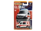 Renault Master Ambulance sanitka červená - Matchbox - 1:64  1/64 model auta