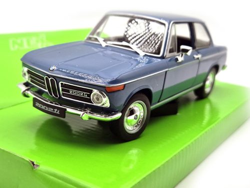 BMW 2002Ti 1966 modrá - Welly model auta 1:24