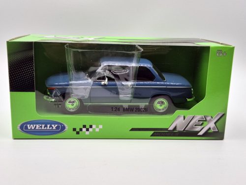 BMW 2002Ti 1966 modrá - Welly model auta 1:24