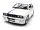 BMW E30 M3 (1988) - biela  - Bburago - 1:24