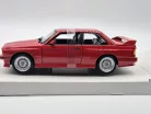 BMW E30 M3 (1988) - červená - Bburago - 1:24